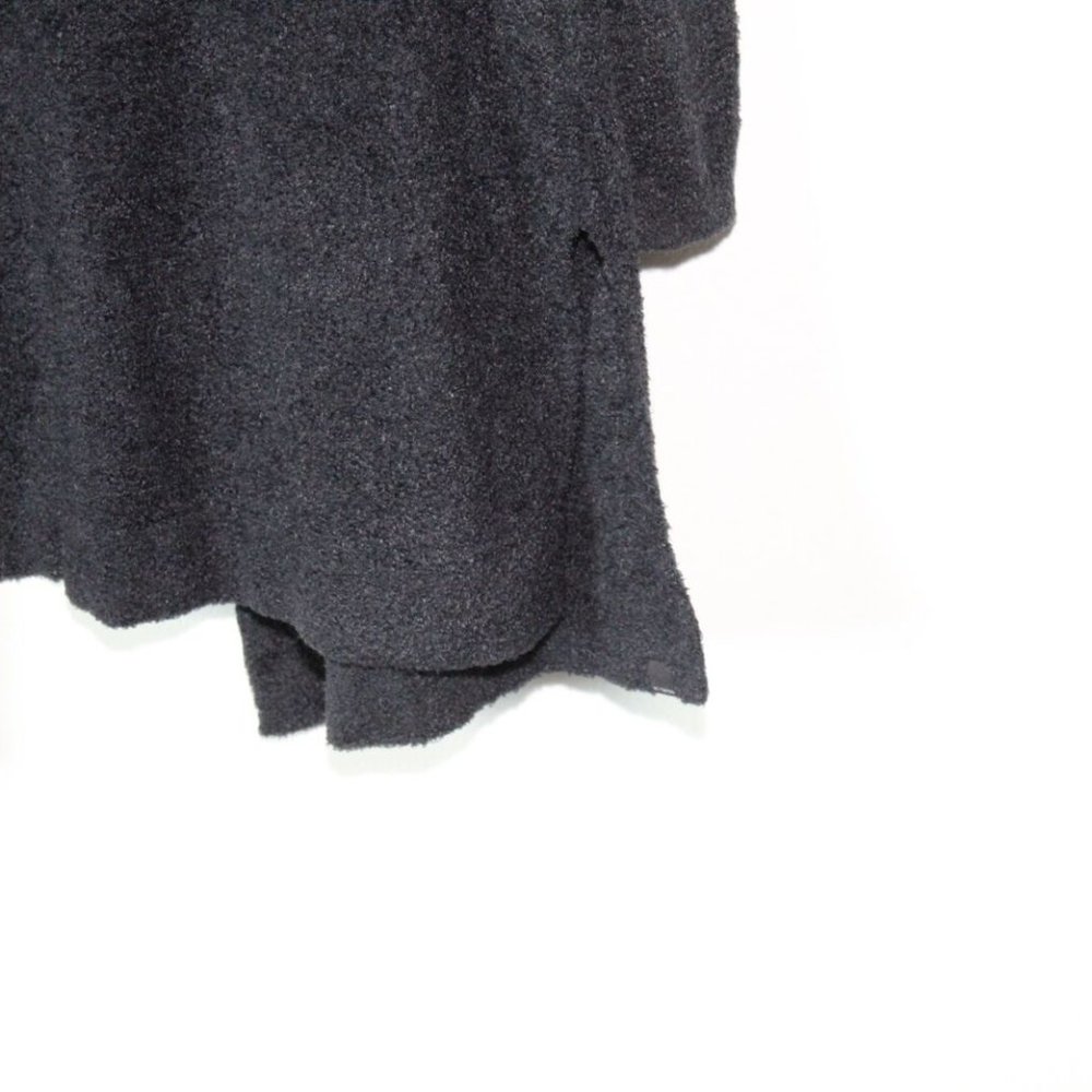 Barefoot Dream CozyChic Lite Coastal Hooded Cardigan Black Size Medium H13817 - Picture 8 of 9